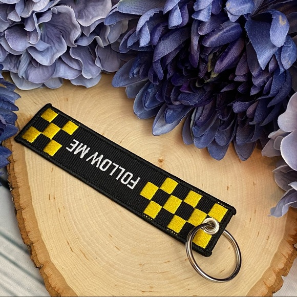 Aviator ‘Follow Me’ Keychain Luggage Tag - Picture 7 of 9